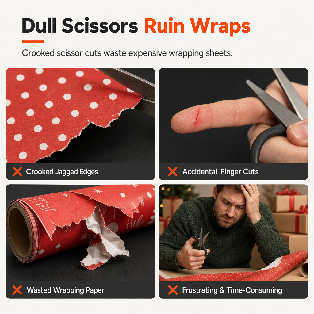 Portable Wrapping Paper Cutter & DIY Paper Cutting Tool