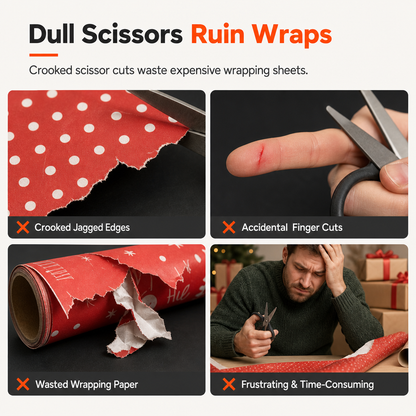 Portable Wrapping Paper Cutter & DIY Paper Cutting Tool