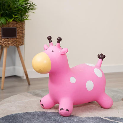 Cute Giraffe Bouncy Animal Hopper for Kids