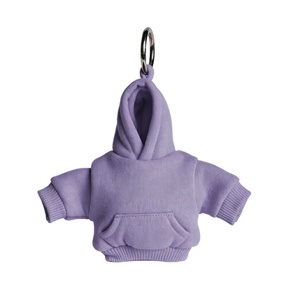 Fashionable Miniature Hoodie Keychain Accessory