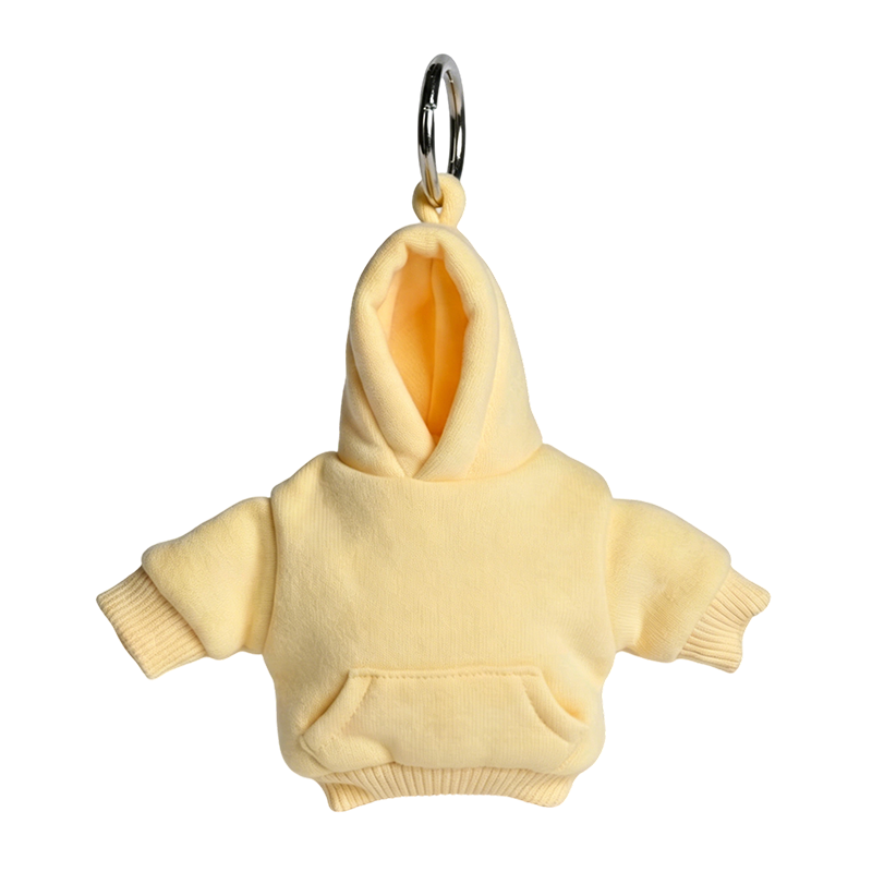Fashionable Miniature Hoodie Keychain Accessory