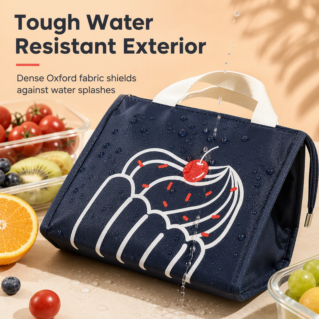 🥗 50% OFF TODAY ONLY 🔥 Insulated Thickened Lunch Bag — Hot Meals Hours After Packing