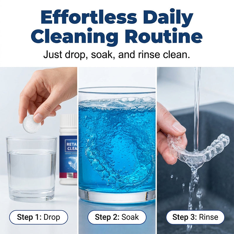 Deep Clean Retainer Cleaner Tablets