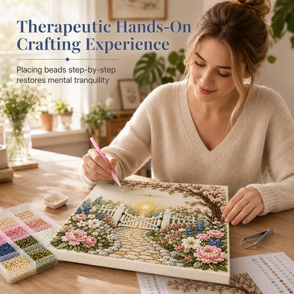 ✨🖼️ DIY Pearl Painting Kit – 6 Designs for Beautiful Textured Home Decor
