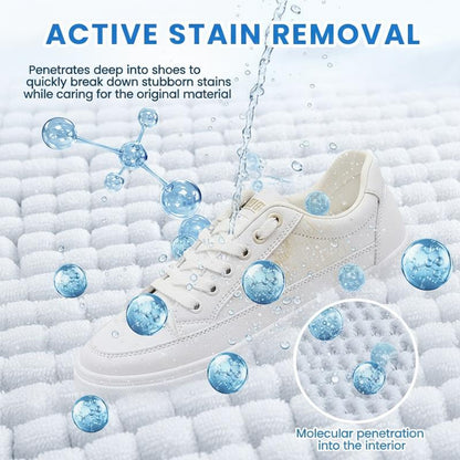 ✈️Last Day 50% OFF✨👟White Shoe Cleaner Cream | Multipurpose No-Wash Solid Comes with Sponge