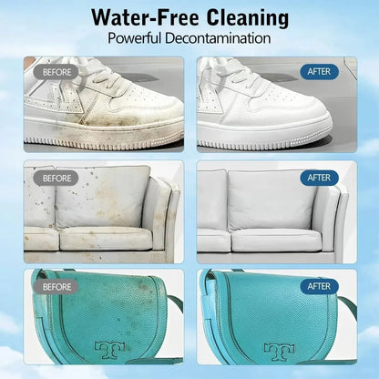 ✈️Last Day 50% OFF✨👟White Shoe Cleaner Cream | Multipurpose No-Wash Solid Comes with Sponge