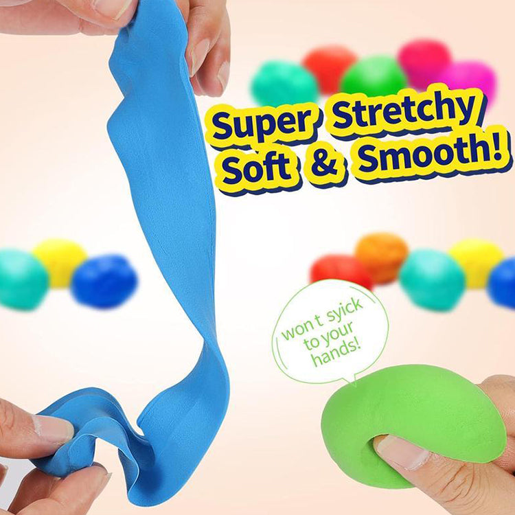 Multi-Color Lightweight Clay Set