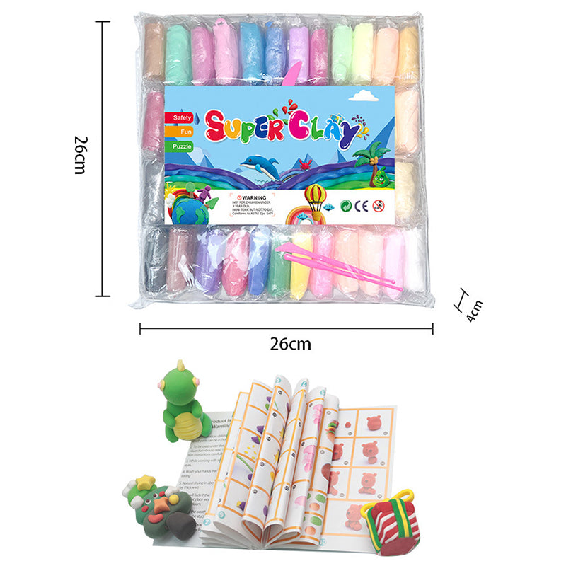 Multi-Color Lightweight Clay Set