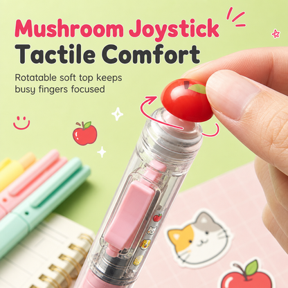 Retractable 0.5mm Quick-Drying Gel Pen Set