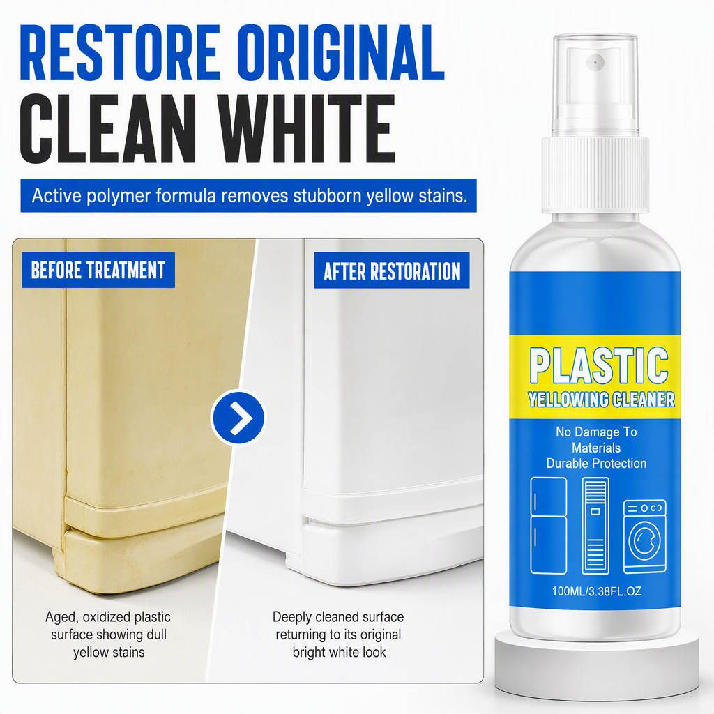 Plastic Yellowing Remover & Appliance Cleaner