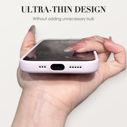 Slim Silicone Case with Magnetic Grip for iPhone Series