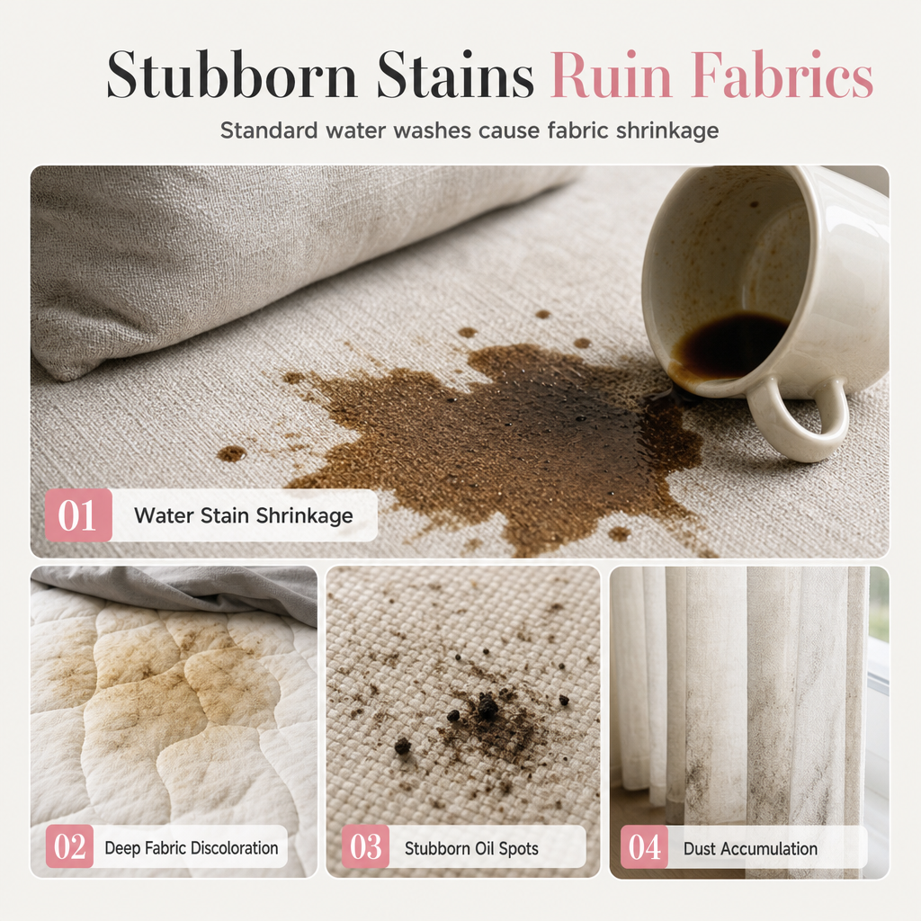 🛋️🧼 Fabric Cleaning Foam – Easy Care for Sofas, Seats & Upholstery