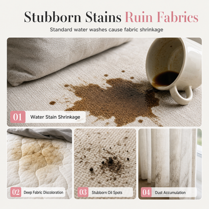 🛋️🧼 Fabric Cleaning Foam – Easy Care for Sofas, Seats & Upholstery