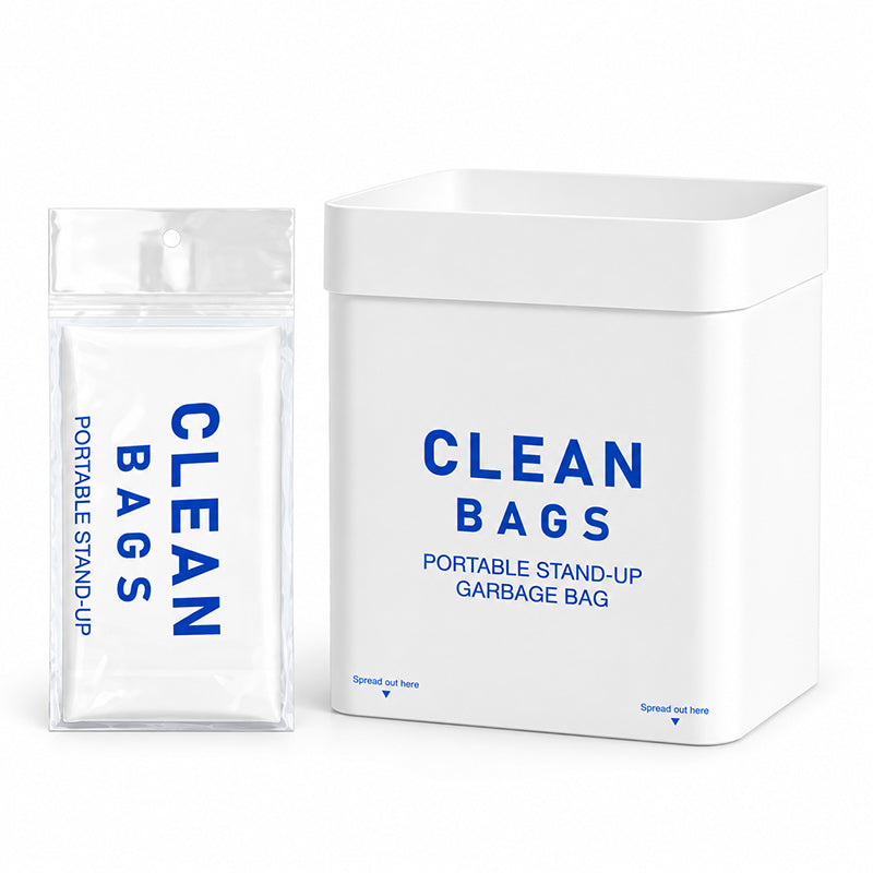 🎃Halloween Deal 50% OFF!🗑️ Self-Standing Car Rubbish Bags – Stick-On, Leak-Resistant & Disposable