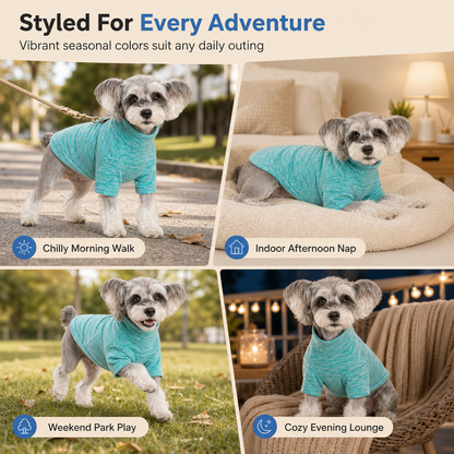Winter Warm Lined Pet Coat for Dogs and Cats