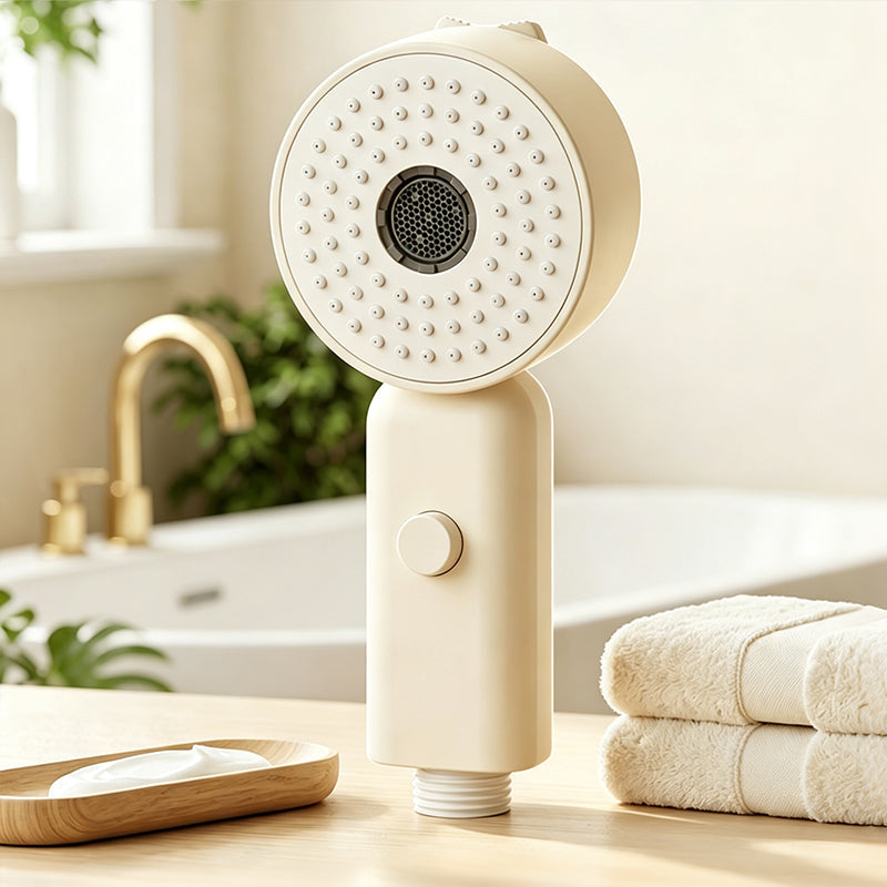 👶🚿 Handheld Baby Shower Head – 3 Gentle Spray Modes & One-Button Water Stop