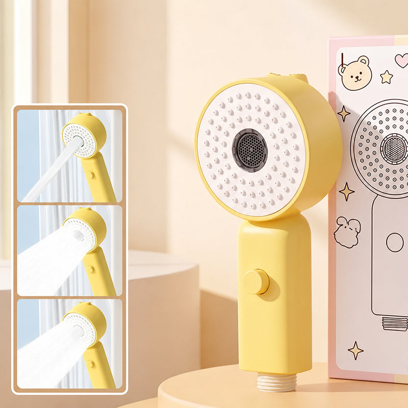 👶🚿 Handheld Baby Shower Head – 3 Gentle Spray Modes & One-Button Water Stop