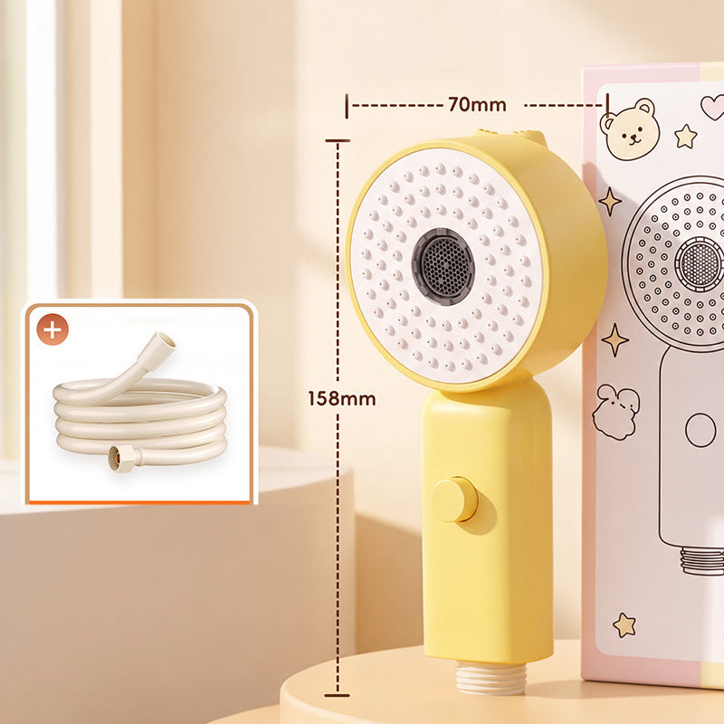 👶🚿 Handheld Baby Shower Head – 3 Gentle Spray Modes & One-Button Water Stop