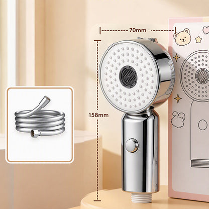 👶🚿 Handheld Baby Shower Head – 3 Gentle Spray Modes & One-Button Water Stop