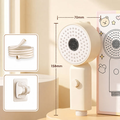 👶🚿 Handheld Baby Shower Head – 3 Gentle Spray Modes & One-Button Water Stop