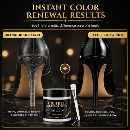 High Heel Shoe Heel Color Repair Cream