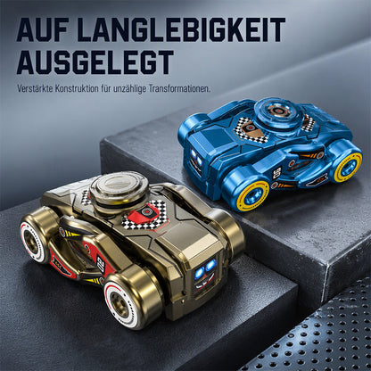 2-in-1 Wind-Up Transforming Robot Dog & Fidget Spinner
