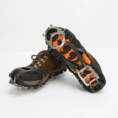 🧊🥾 18-Spike Ice Cleats – Slip-On Traction Grips for Snow & Ice