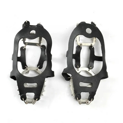 🧊🥾 18-Spike Ice Cleats – Slip-On Traction Grips for Snow & Ice