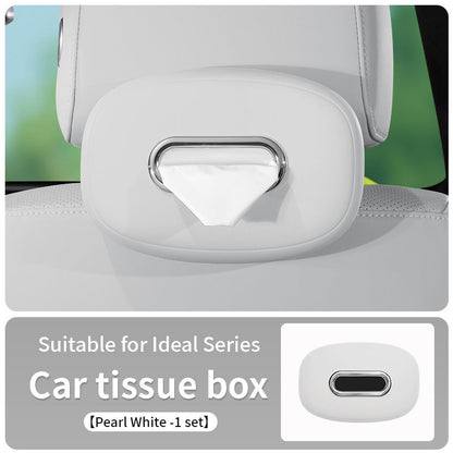 🚗 LIMITED-TIME 50% OFF! ✨ Quick-Access Car Tissue Holder – Sun Visor Hanging, Liquid Silicone, One Hand Tissue Pull 🧻