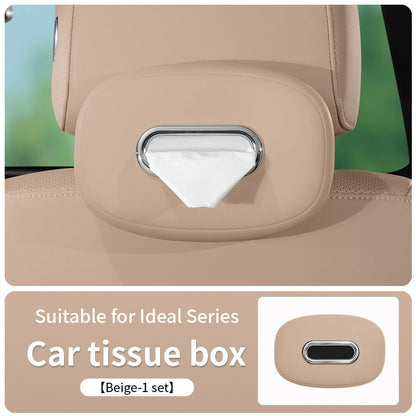 🚗 LIMITED-TIME 50% OFF! ✨ Quick-Access Car Tissue Holder – Sun Visor Hanging, Liquid Silicone, One Hand Tissue Pull 🧻