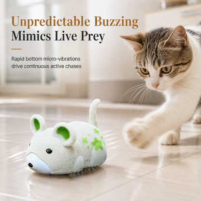Electric Vibrating Toy Mouse for Cats