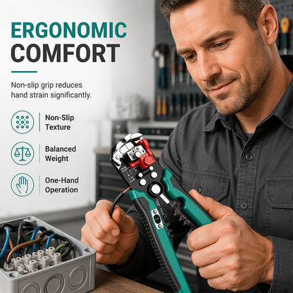 Multi-Functional Automatic Wire Stripper & Crimping Tool