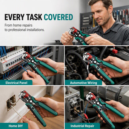 Multi-Functional Automatic Wire Stripper & Crimping Tool