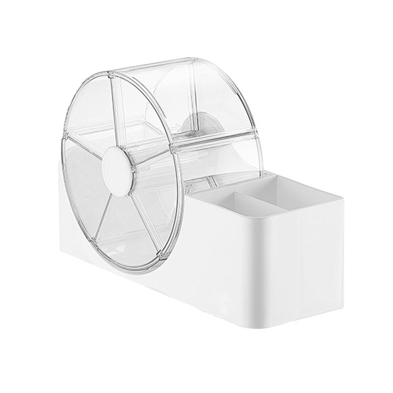 Rotating Makeup Sponge Organizer and Brush Holder