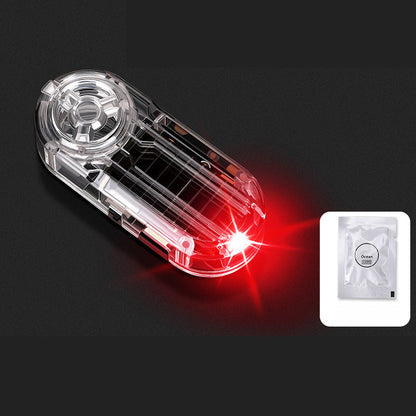 Solar Powered Car Simulated Anti-Theft LED Warning Light