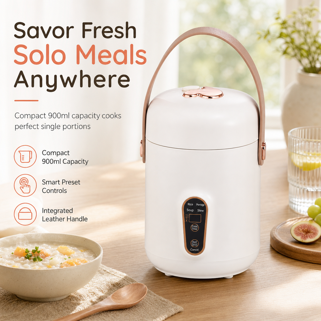 Portable Mini Electric Multi-Function Cooking Pot