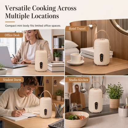 Portable Mini Electric Multi-Function Cooking Pot