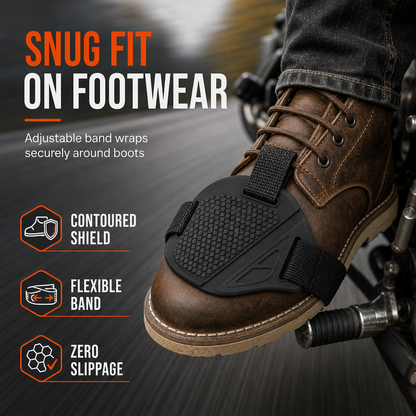 Motorcycle Gear Pad Shoe Protector for Riding
