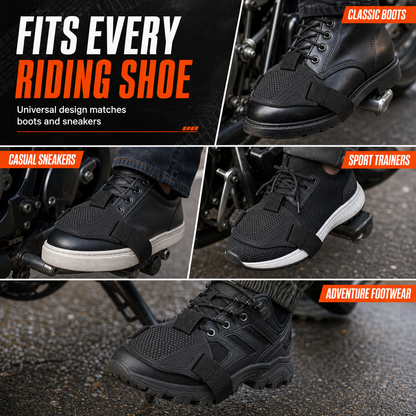 Motorcycle Gear Pad Shoe Protector for Riding