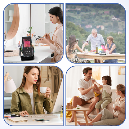 4-in-1 360° Wireless Rotating Speaker Stand