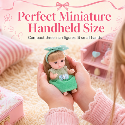 Realistic Baby Girl Doll Toy Set