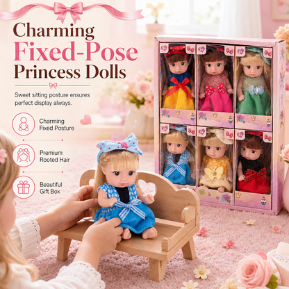 Realistic Baby Girl Doll Toy Set