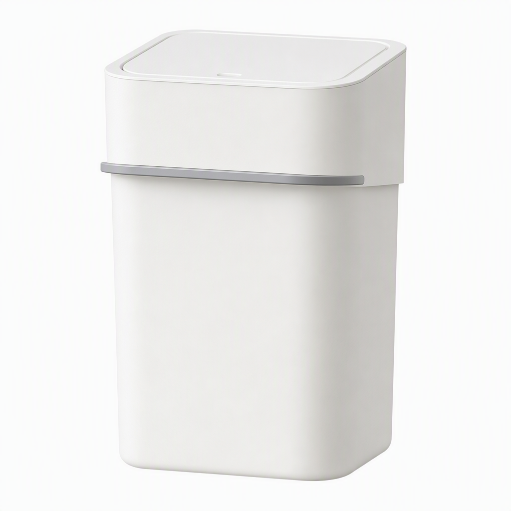 🐱🗑️ Odor-Blocking Cat Litter Waste Bin – Dual-Seal Disposal System