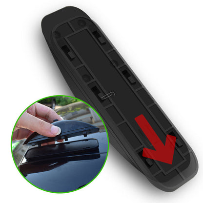 🚗 Laser Warning Light: High-Visibility, USB-C Rechargeable, Waterproof, Anti-Rear-End Collision