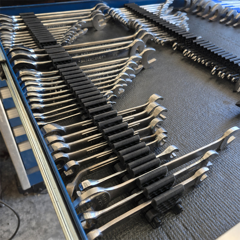 Sliding Wrench Organizer Set