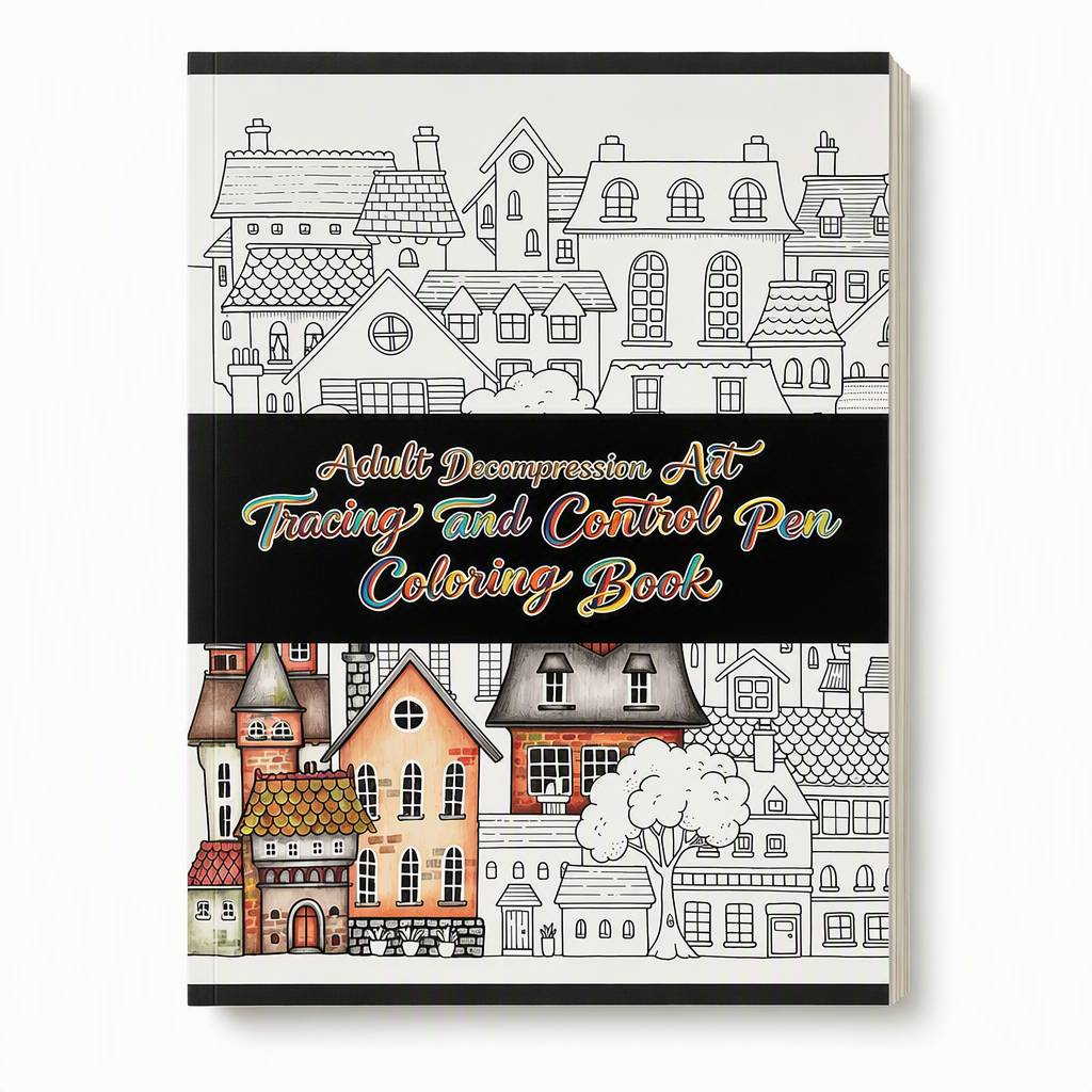 Simple Stick Figure Line Art Coloring Book