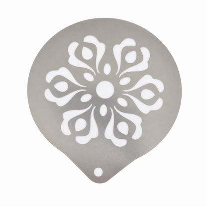 Stainless Steel Coffee Latte Art Stencil