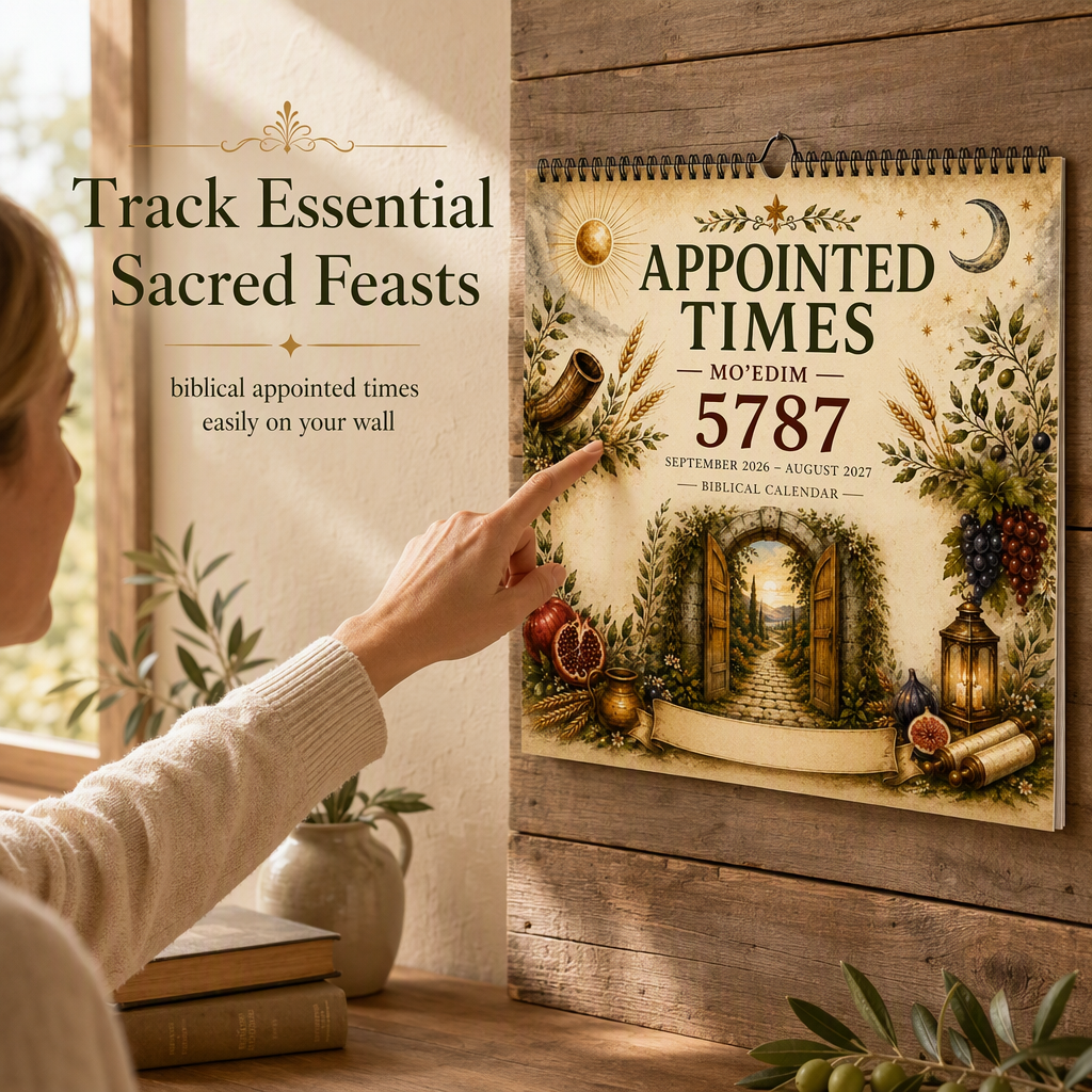 Appointed Times Wall Calendar for Planning and Scheduling