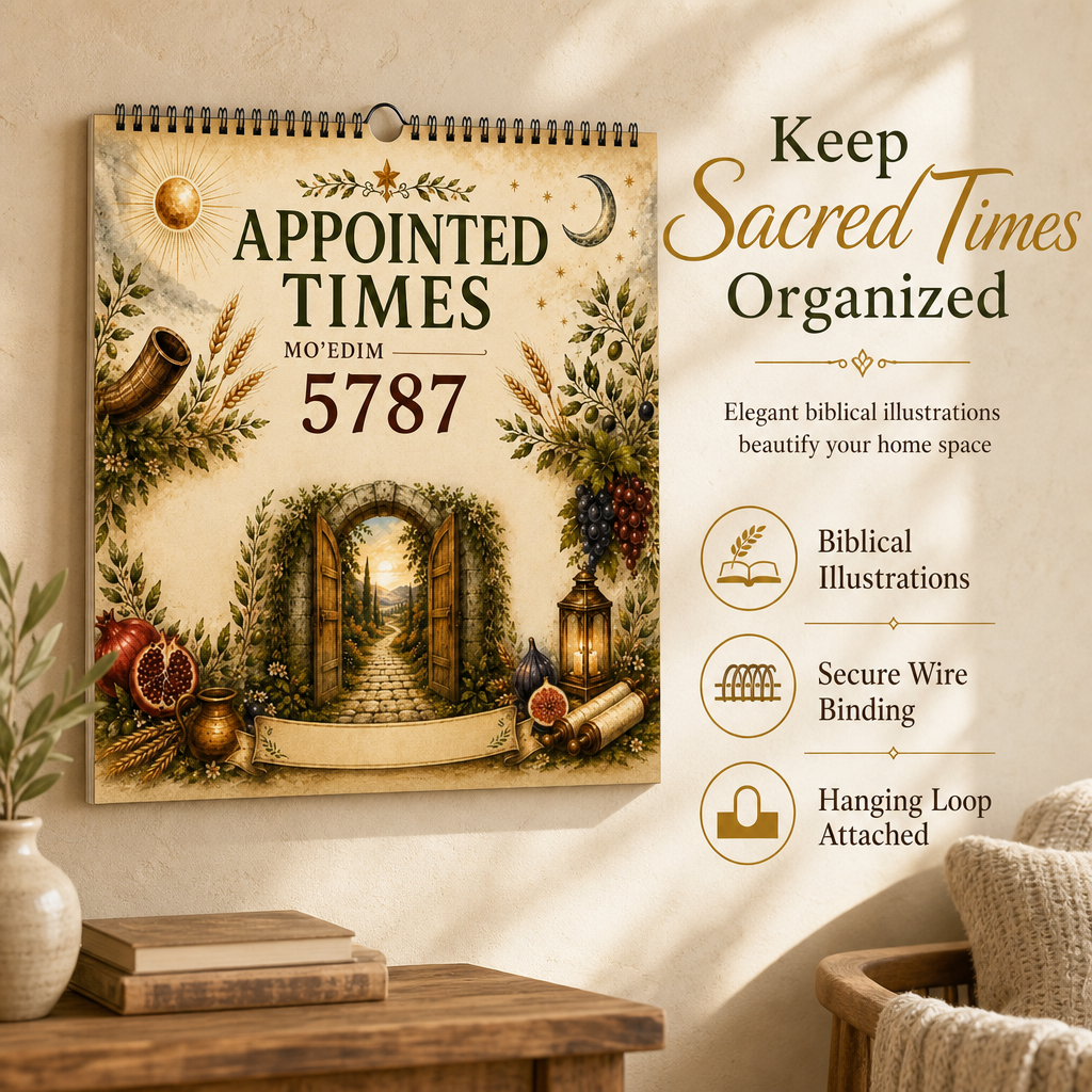 Appointed Times Wall Calendar for Planning and Scheduling