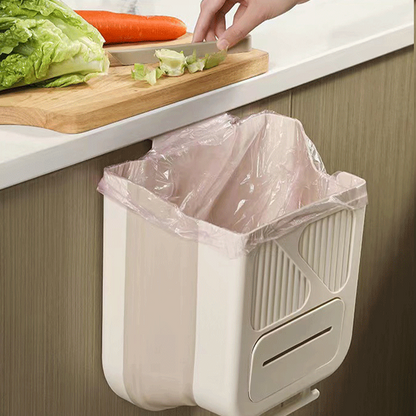 Hanging Folding Mini Kitchen Trash Can